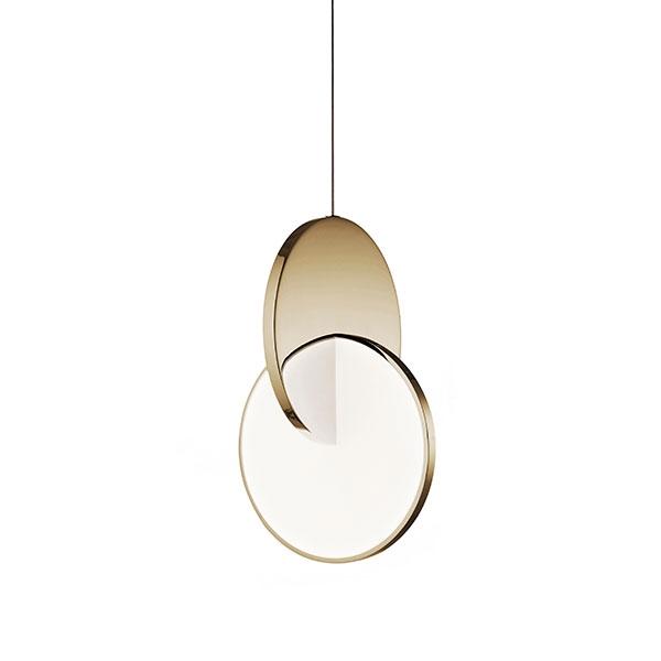 Lee Broom Eclipse Pendel i Guld – Elegant Belysningstilbud