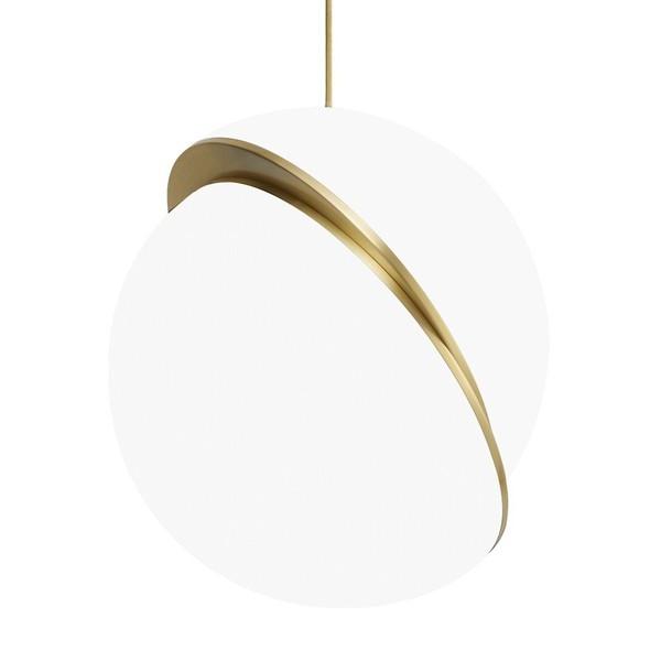 Lee Broom Crescent Pendel – Elegant Messinglampe til Hjemmet