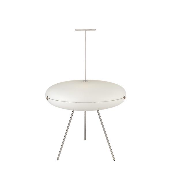 Tato Luna Horisontal Gulvlampe i Nikkel – Elegant Belysning!