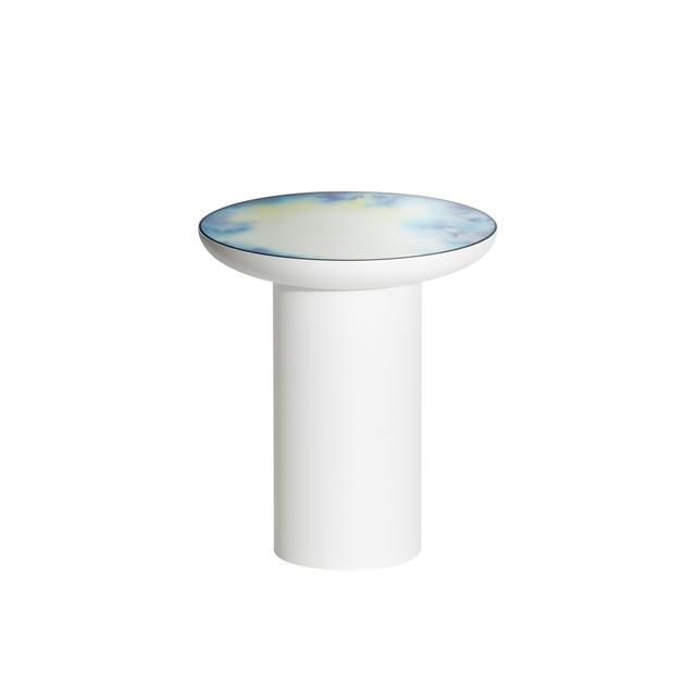 Francis Sidebord Ø40 Hvid – Elegant Design til Dit Hjem