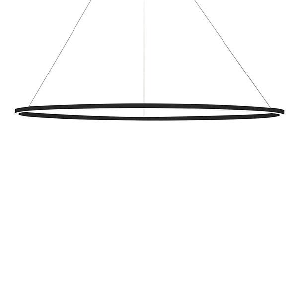 Nemo Ellisse Major Oval Pendel Sort/Hvid – Udsalg 2700K