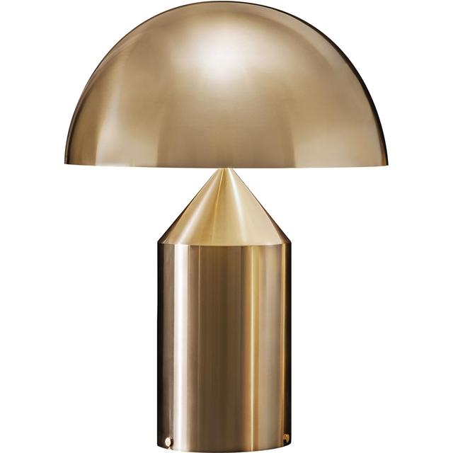 Oluce Atollo 233 Bordlampe i Guld – Designklassiker Tilbud