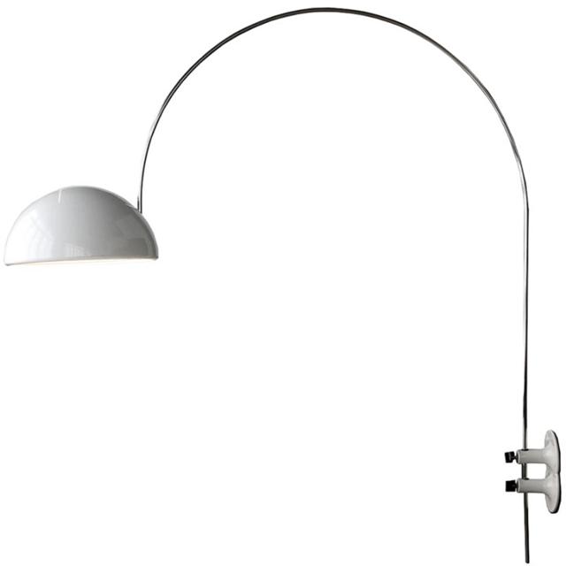 Oluce Coupé 1159r Væglampe – Elegant Hvid Tilbud!
