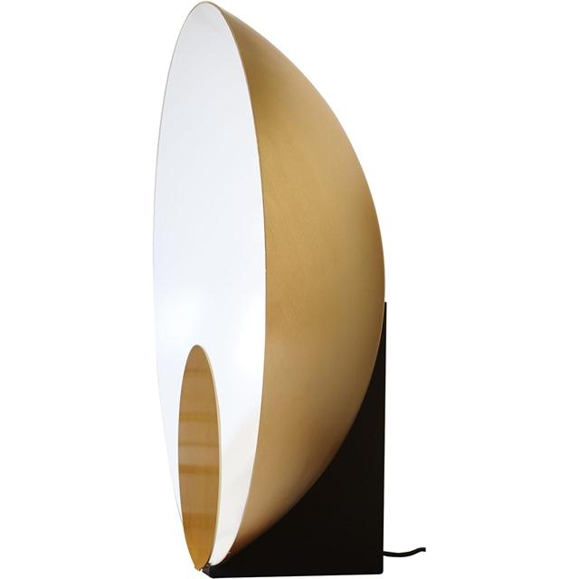 Oluce Siro 288 Bordlampe i Satin Guld – Elegant Belysning