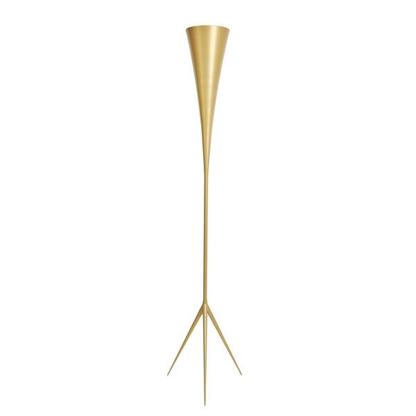 Tato De-lux B8 Gulvlampe i Guld – Elegant Belysningstilbud