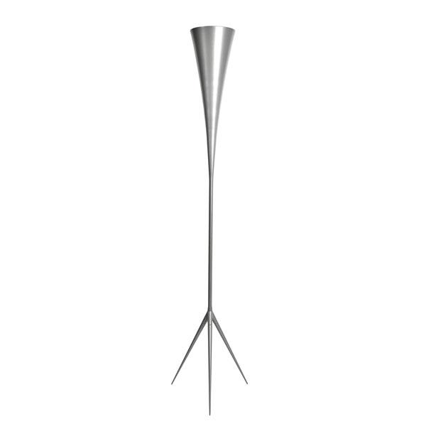 Tato De-lux B8 Sølv Gulvlampe – Elegant Belysning Til Hjemmet