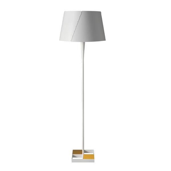 Tato De-lux D4 Gulvlampe – Elegant i Orange og Hvid