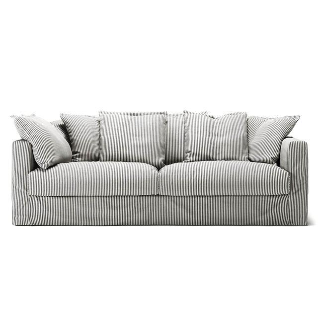 Decotique Le Grand Air Sofa i Ash Stripe Hør – Udsalg!