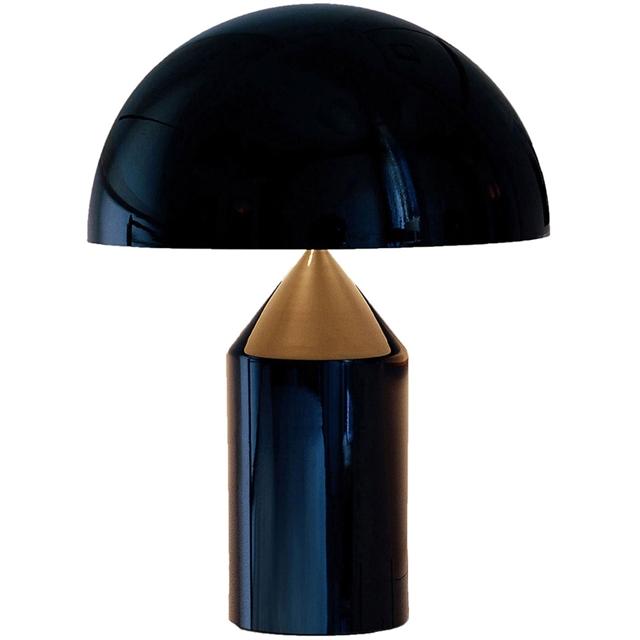 Oluce Atollo 233 Bordlampe - Sort Designklassiker til Hjemmet