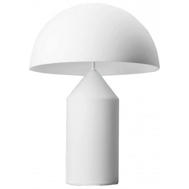 Oluce Atollo 233 Bordlampe – Hvid Designlampe på Udsalg