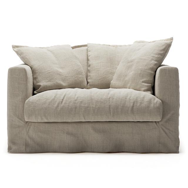 Decotique Le Grand Air Love Seat – Elegant Lænestol i Blonde