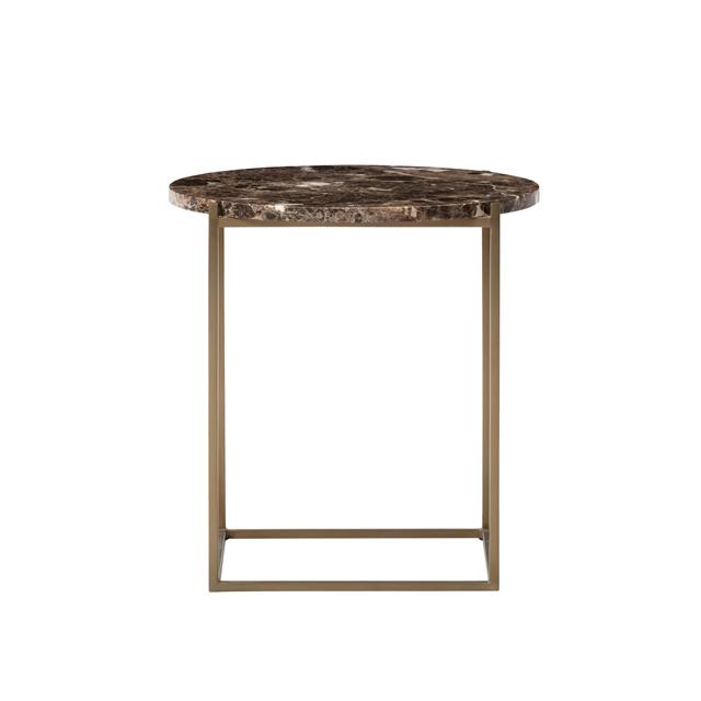 Wendelbo Circle Sidebord i Emperador Marmor – Elegant Design