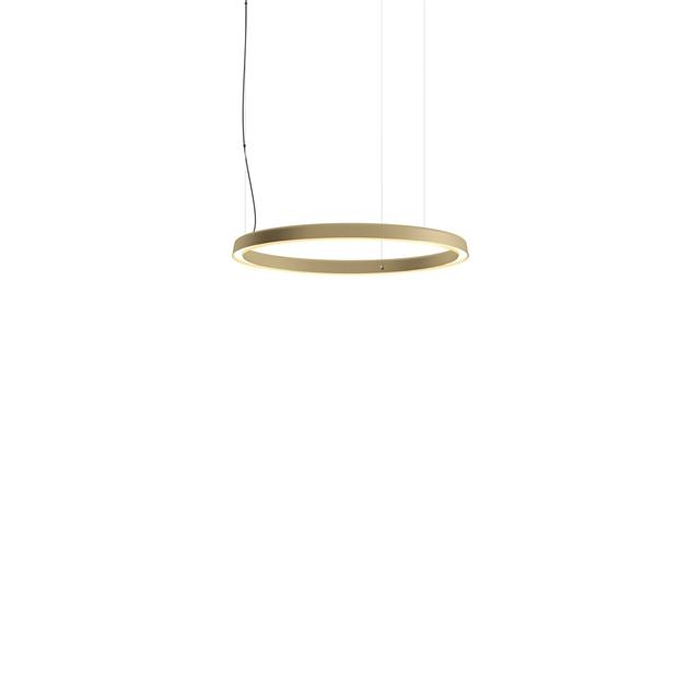 Luceplan Compendium Circle Pendel Ø72 i Messing – Udsalg!