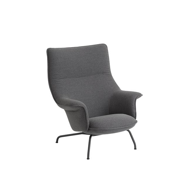 Muuto Doze Lænestol i Ocean – Elegant Komfort til Hjemmet