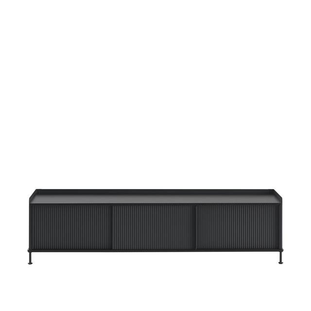 Muuto Enfold Sidebord - Sort Anthracite, Elegant Design