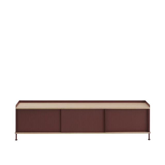 Muuto Enfold Sidebord i Deep Red - Elegant Design