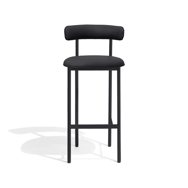 Elegant Dunes Læder Barstol – Skandinavisk Design og Stil