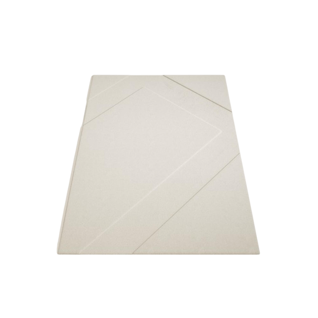 Formarkivet Path Gulvtæppe 200x300 Bone White – Udsalg!