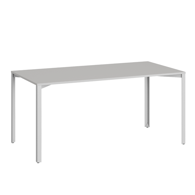 Halle Grid Spisebord 80x160 Lysegrå – Elegant Designtilbud