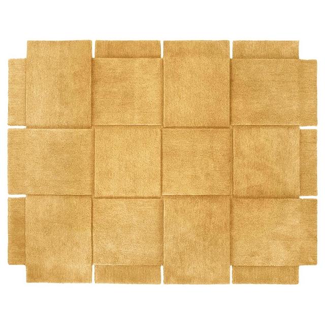 Design House Stockholm Basket Gulvtæppe – Gul Ochre 185x240 cm