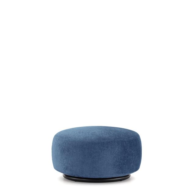 Kartell K-wait Pouf i Blå – Elegant Multifunktionelt Møbel