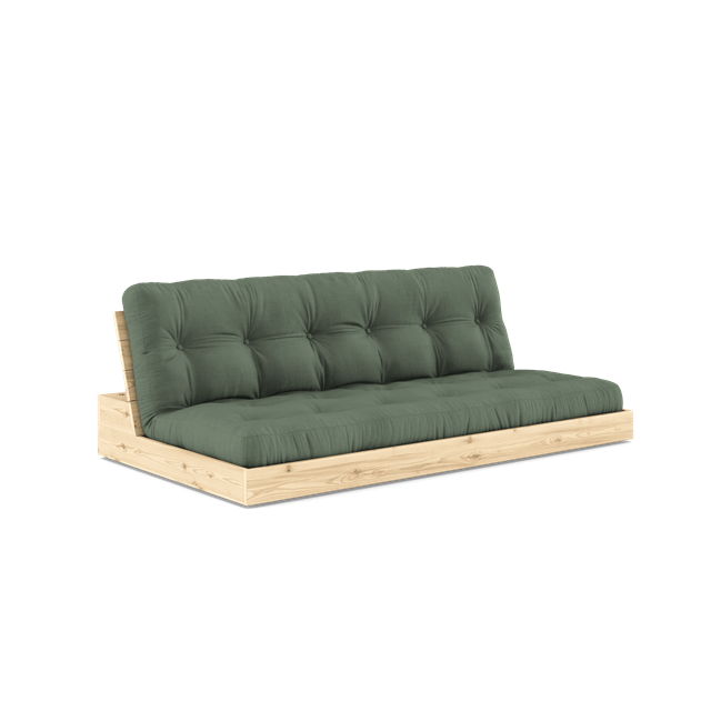 Karup Design Base Sovesofa - Elegant Oliven Grøn Sofa