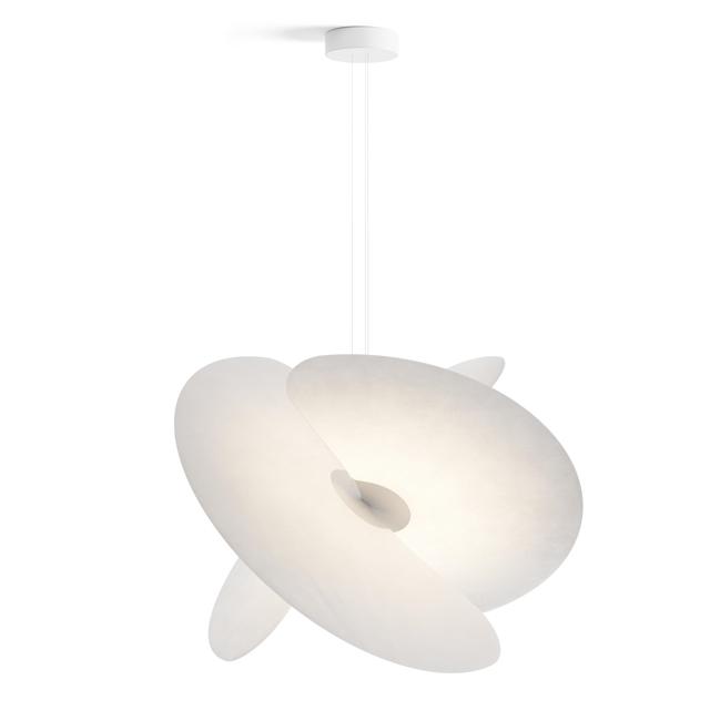 Luceplan Levante Pendel Ø100 cm – Elegant Hvid Lampe til Hjemmet