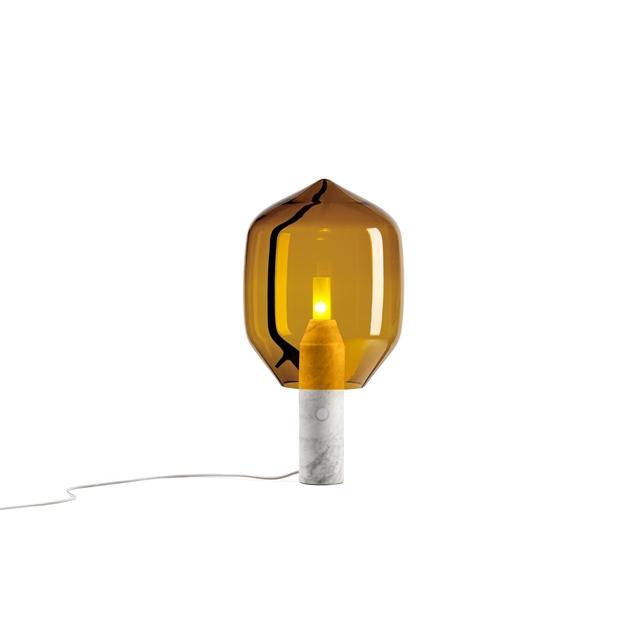 Established & Sons Lighthouse T1 Bordlampe – Amber Mat Carrara