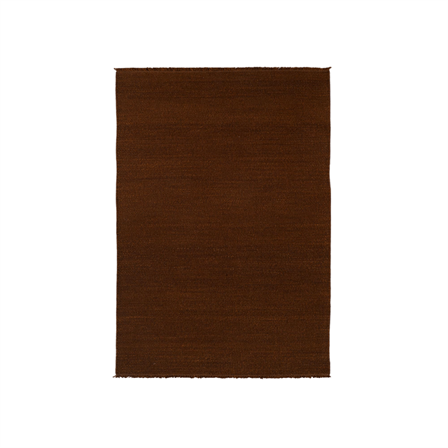 Louise Roe Found 04 Gulvtæppe 240x240 – Udsalg! Rusty Iron