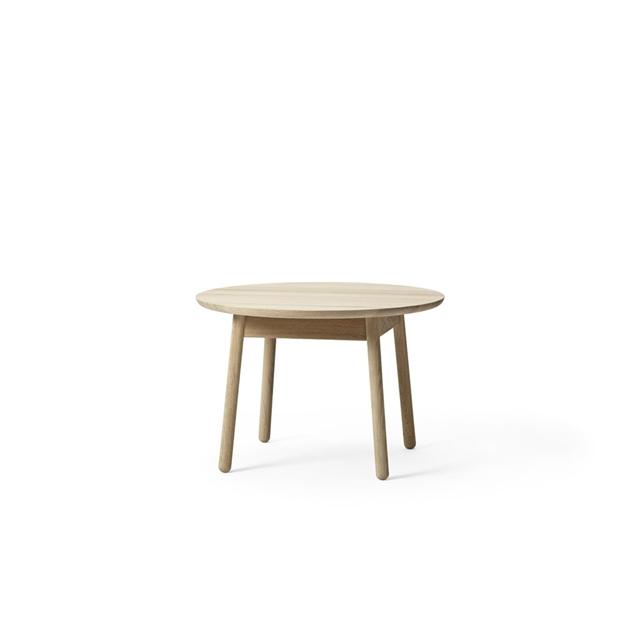 Halle Nest Spisebord Ø75 – Elegant Hvidpigmenteret Design