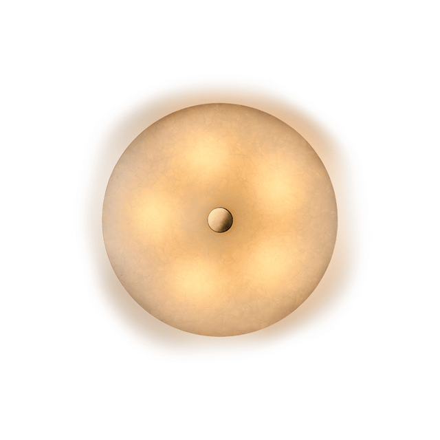 Tala Magma Væg- og Loftlampe i Messing – Elegant Belysning