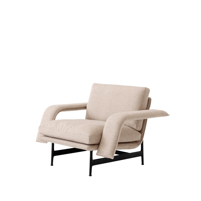 Tradition Meantime AV Lænestol – Elegant Sort Design