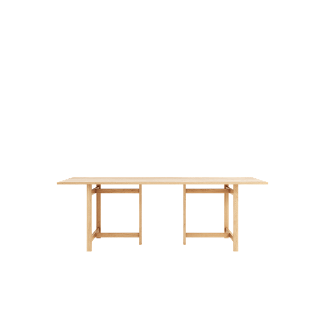 Elegant Rektangulært Spisebord i Eg - Moebe Design