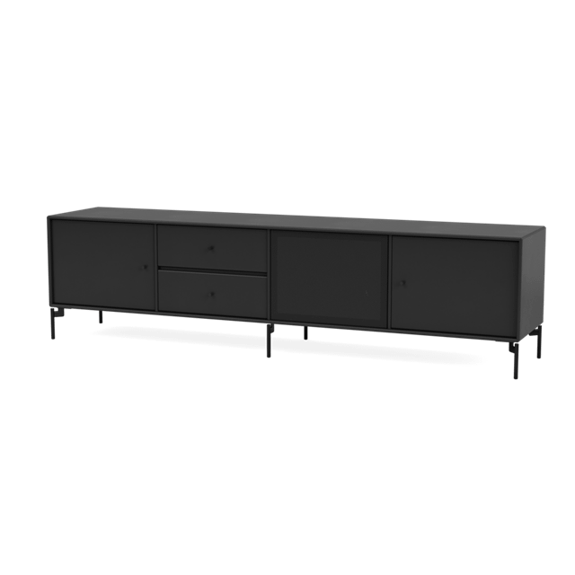 Montana Selection Octave VIII TV Bænk – Elegant Sort Design