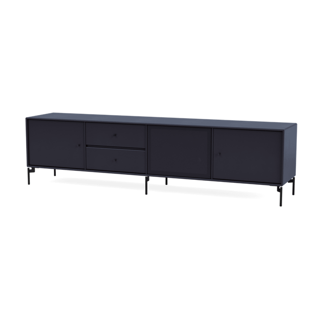 Montana Selection Octave VIII TV Bænk – Elegant Sort Design