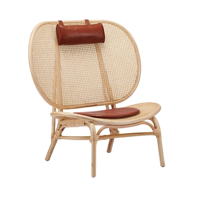Norr11 Nomad Lænestol Natural - Moderne Elegance på Udsalg