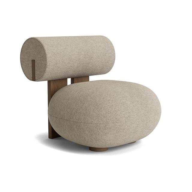 Norr11 Hippo Lænestol i Lys Røget Egetræ – Elegant Design