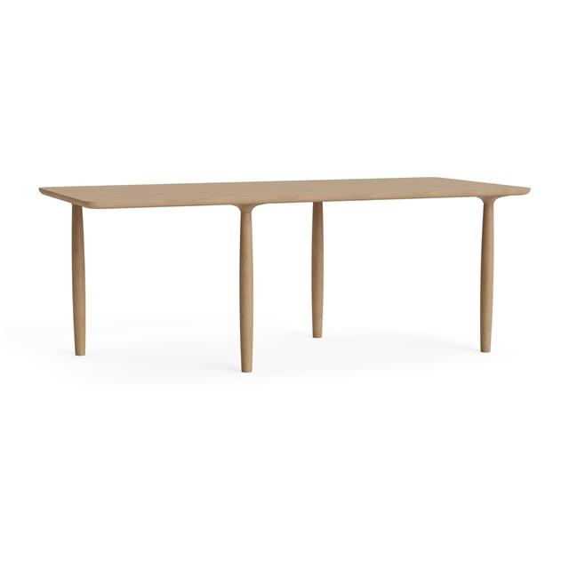 Norr11 Oku Spisebord L200 i Egetræ – Elegant Design til Hjemmet