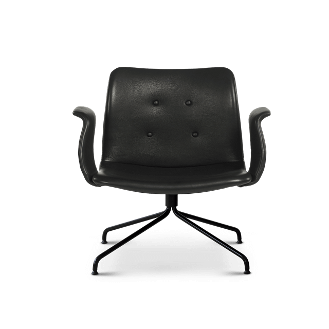 Bent Hansen Primum Lænestol – Elegant sort design på udsalg!