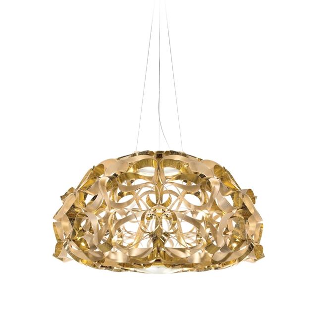 Slamp Quantica 120 Pendel i Guld – Elegant Belysningstilbud