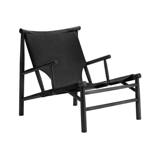 Norr11 Samurai Lænestol i Sort - Elegant Design!