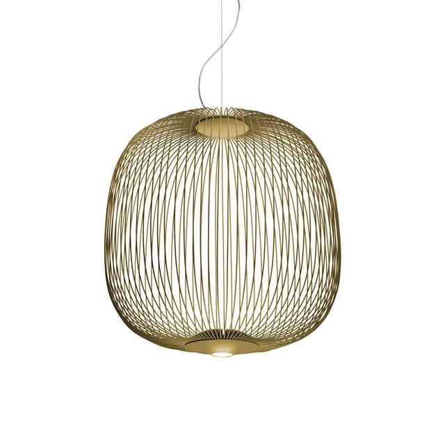 Foscarini My Light Spokes Pendel i Guld – Elegant Belysning