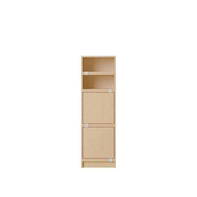Muuto Stacked Office Reol i Eg - Fleksibel Opbevaring!