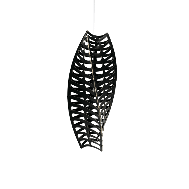 David Trubridge Toru Pendel – Elegant Sort Belysning