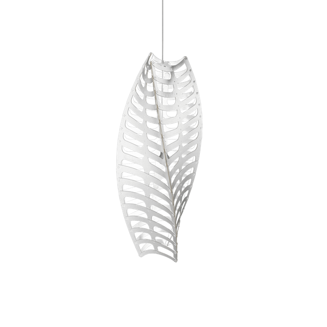 David Trubridge Toru Pendel – Hvid Elegance til Dit Hjem
