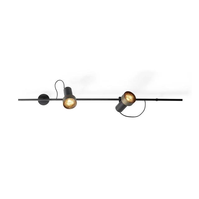 Trizo 21 2Thirty Honeycomb Væglampe i Sort Bronze - Stilfuld Belysning