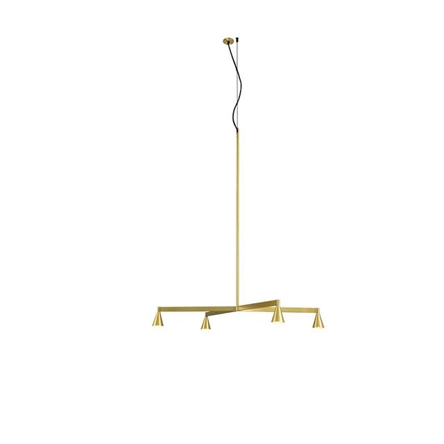 Elegant Trizo 21 Austere Messing Lysekrone – Fantastisk Tilbud!