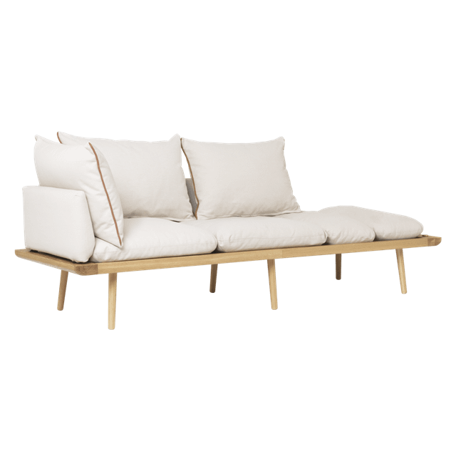 Umage Lounge Around Sofa i Hvid Sand – Elegance til Dit Hjem