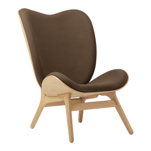 Umage Høj Lænestol i Egetræ – Elegant Mocca Design