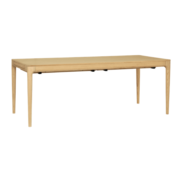 Elegant Egetræ Spisebord L200 - Perfekt til Fest og Hverdag